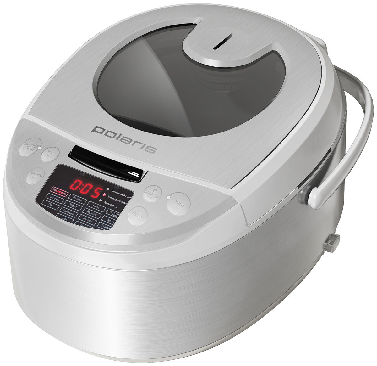 Изображение товара Мультиварка Polaris PMC 5016ADG белая 5 л 14 программ автоматическая