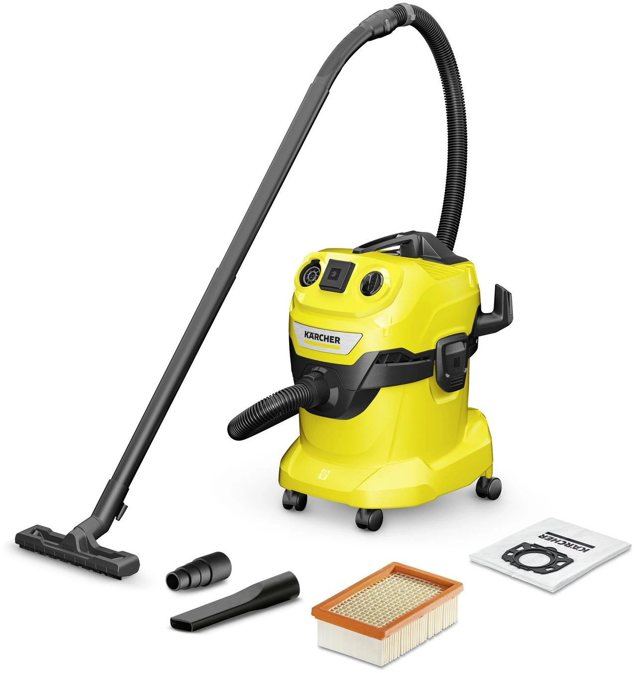 Изображение товара Пылесос строительный Karcher WD 4 P V-20/5/22 1000 Вт 20 л