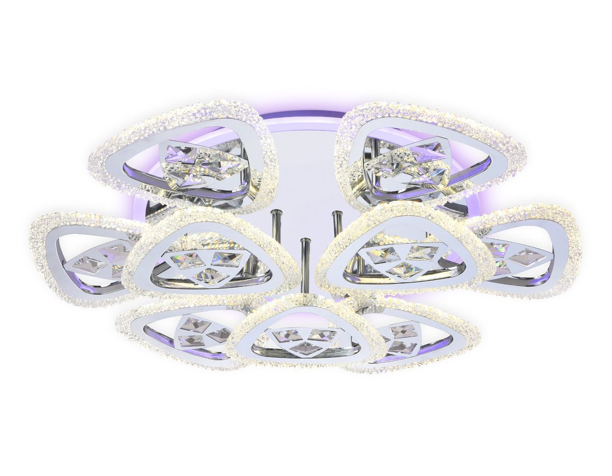 Изображение товара Люстра потолочная светодиодная Ambrella light FA2922 20 м² серый серебристый с пультом