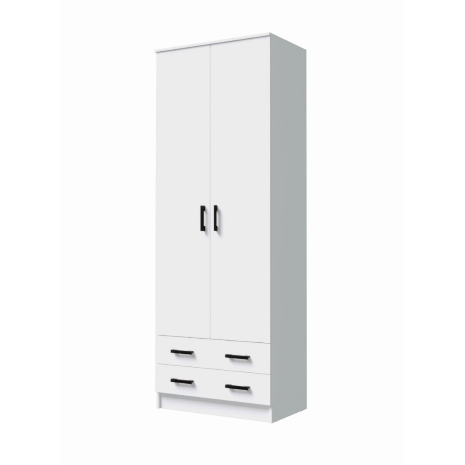 Изображение товара Шкаф распашной Simaland 10704889 80x220x48.7 см белый ЛДСП Россия