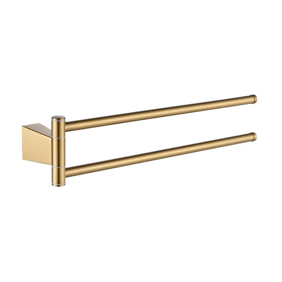 Изображение товара Держатель для полотенец Shevanik SG5707G-LM 34.9см цвет жёлтый/золотой