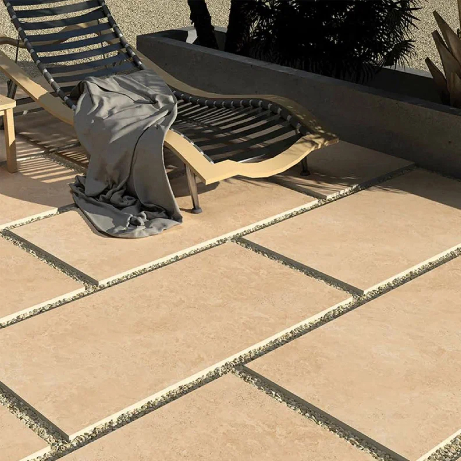 Изображение товара Керамогранит Керамопро Traversa Cream 60x120см цвет бежевый