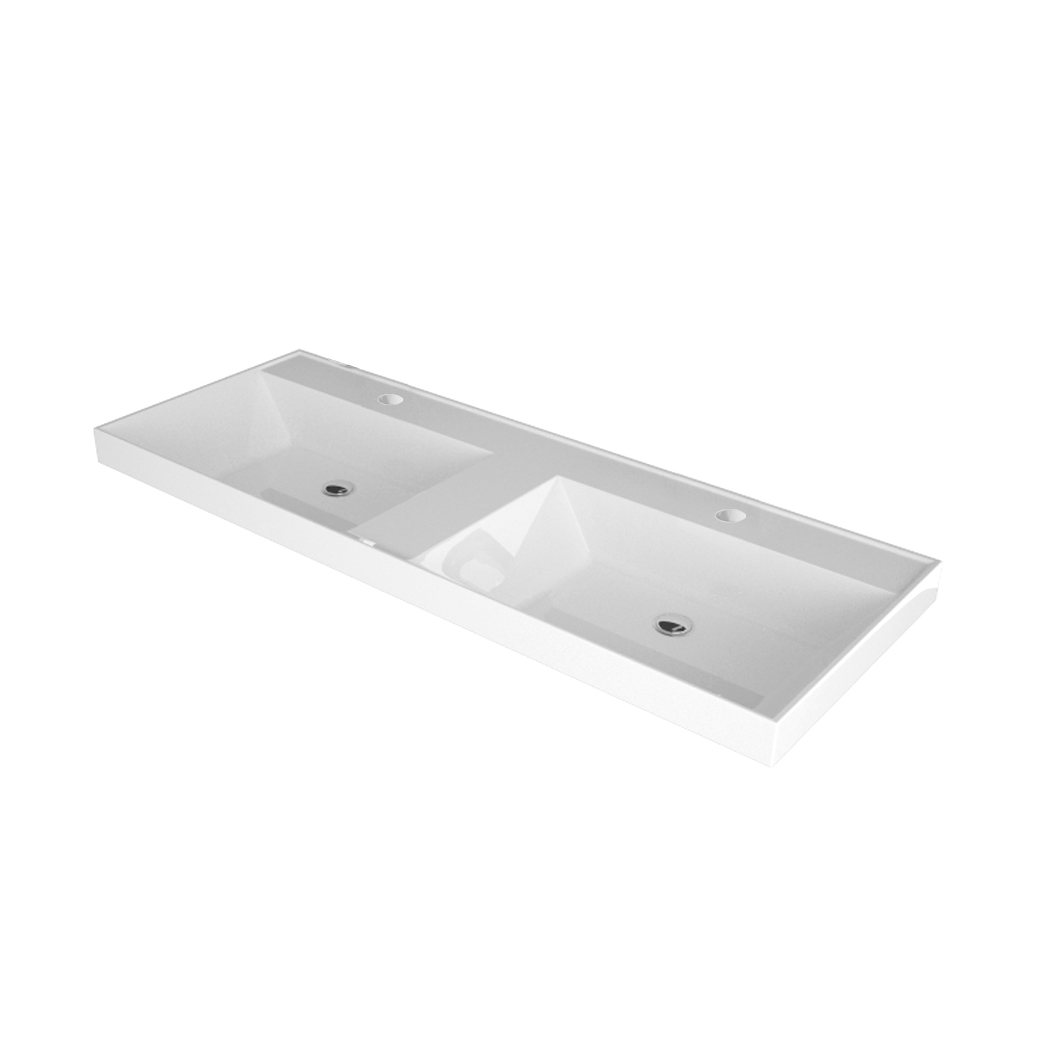 Изображение товара Раковина мебельная MADERA Classica 9964 120 см белый глянец