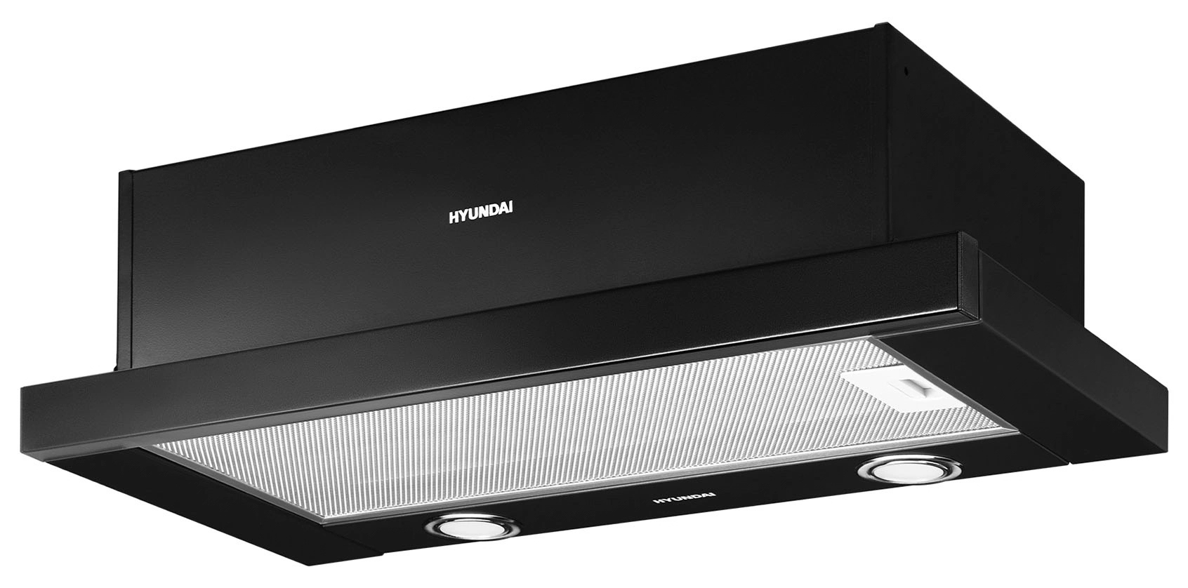 Изображение товара Встраиваемая вытяжка Hyundai HBH 6232 BK черный 60 см для кухни