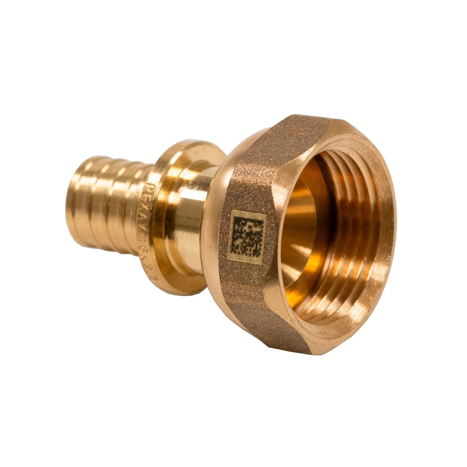 Изображение товара Переходник латунь 16 мм для труб из сшитого полиэтилена, 1 шт