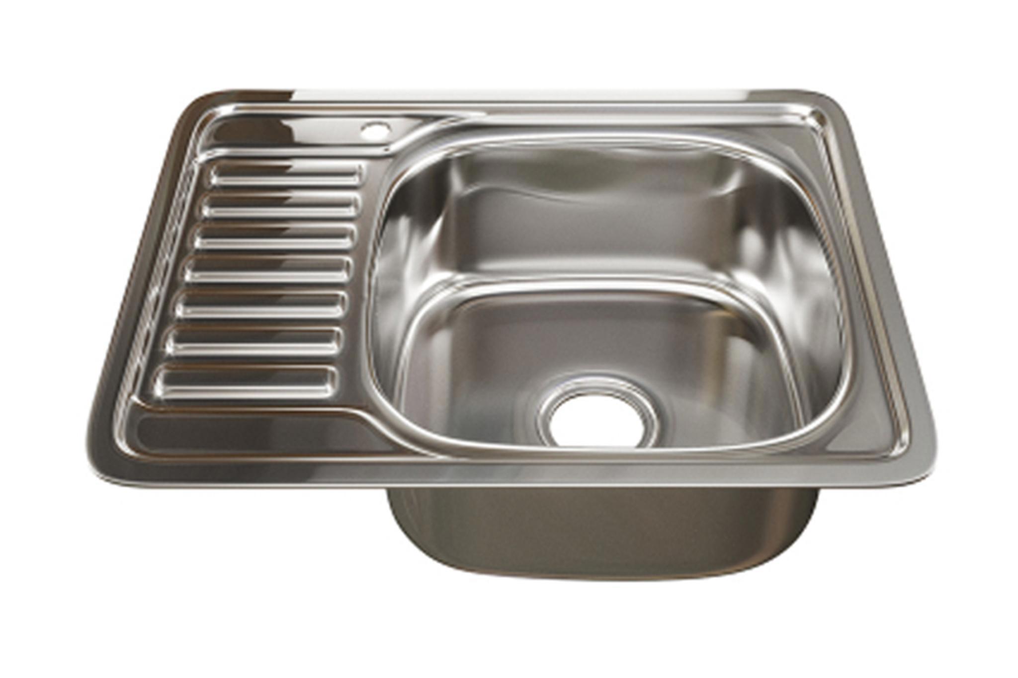 Изображение товара Врезная кухонная мойка Mixline 535618 48x58 см нержавеющая сталь серый