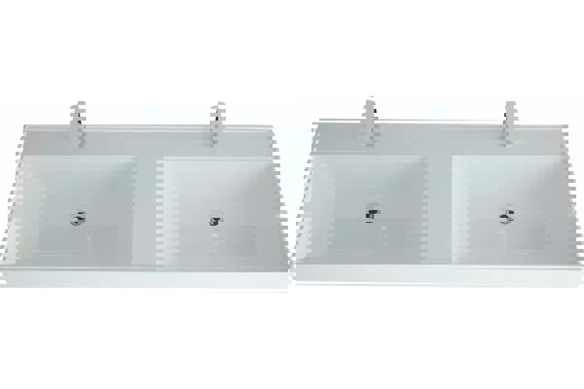 Изображение товара Раковина для двоих Uperwood upd Classic 120см цвет белый