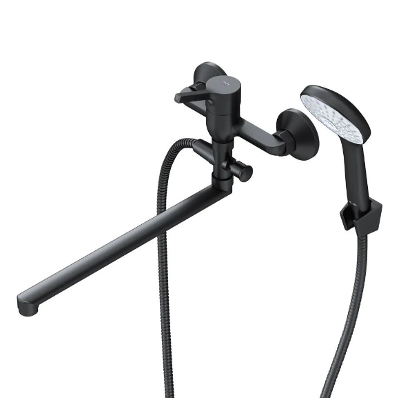 Изображение товара Смеситель для ванны Am.pm X-Joy F85B90122 черный матовый