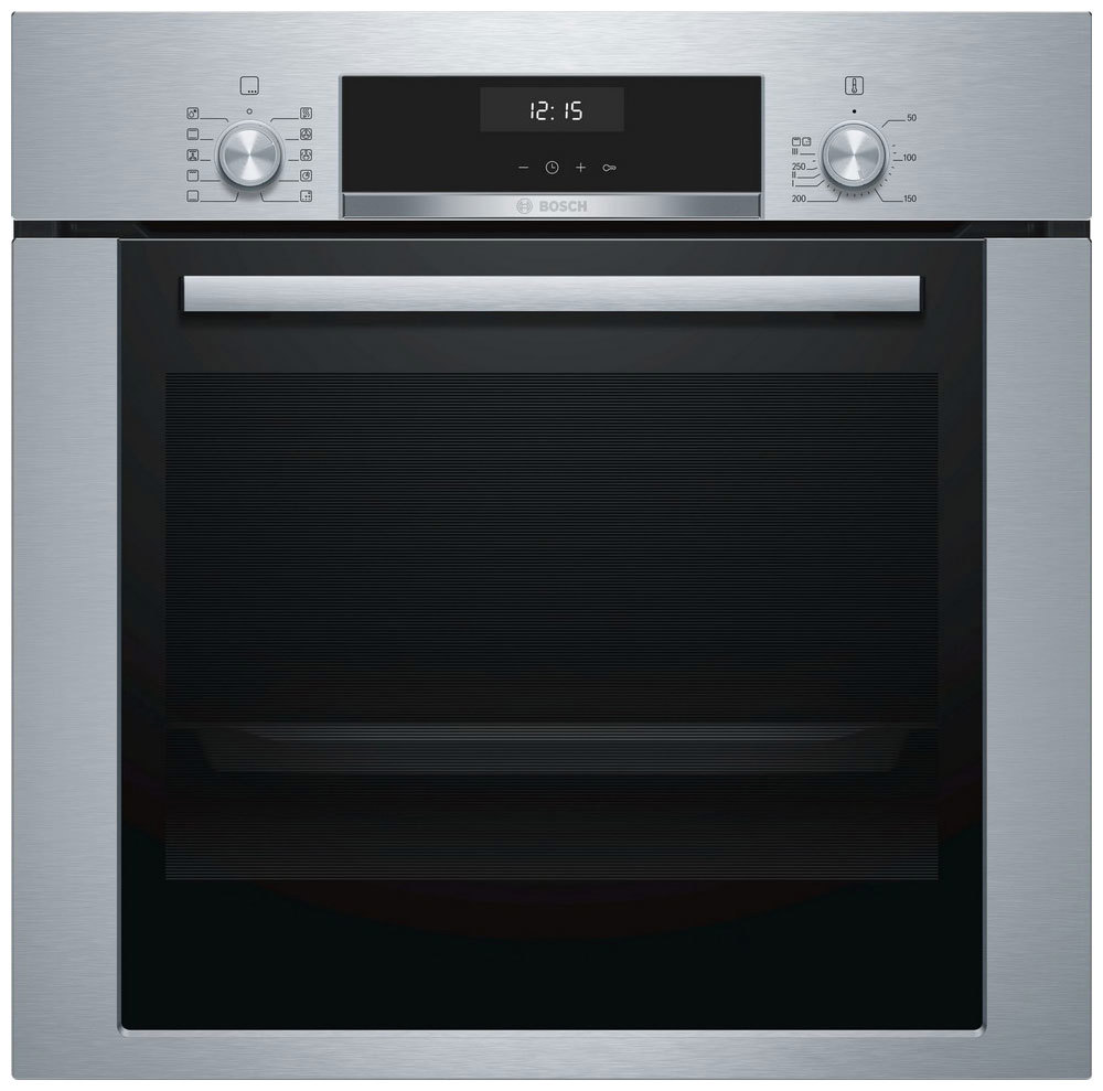 Изображение товара Встраиваемый духовой шкаф Bosch Hbj 354 As0Q 59.40x59.50x54.80 см цвет нержавеющая сталь