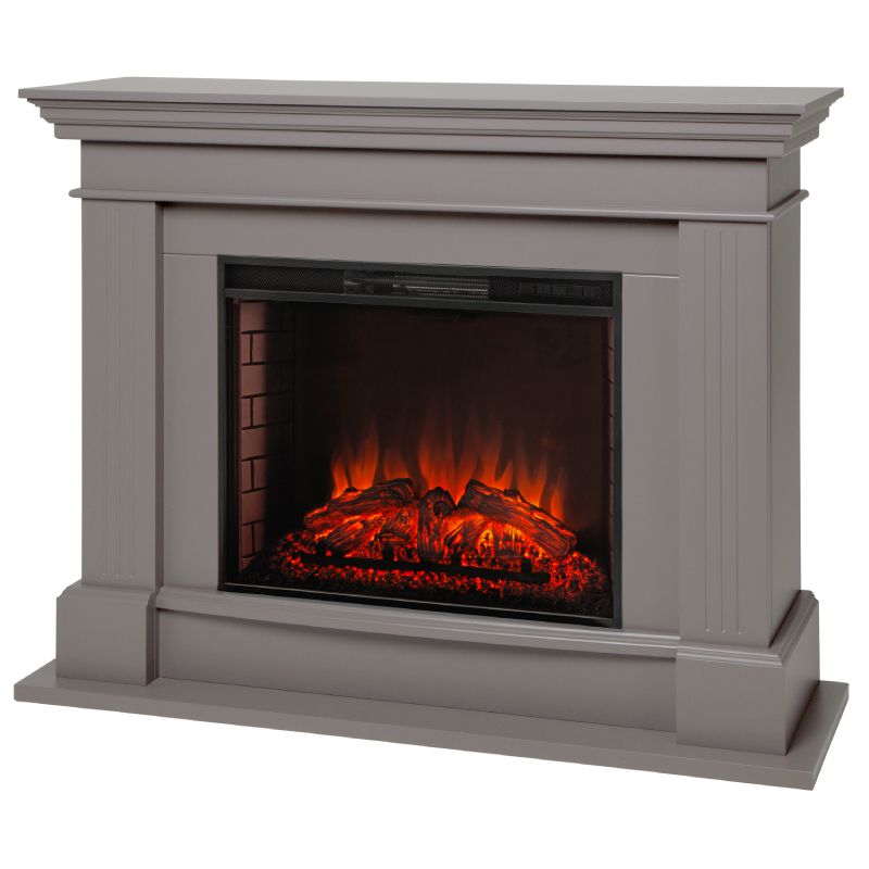 Изображение товара Каминокомплект Realflame Ontario 26/33 BG-P618 с очагом Epsilon 26 1500Вт Мокко
