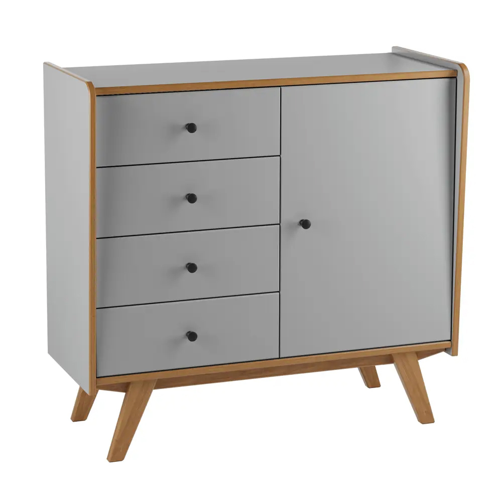 Изображение товара Комод ДОМ МЕБЕЛИ ИЗ СОСНЫ УТ000007164 Неоклассика 4 ящика, серия Винтаж