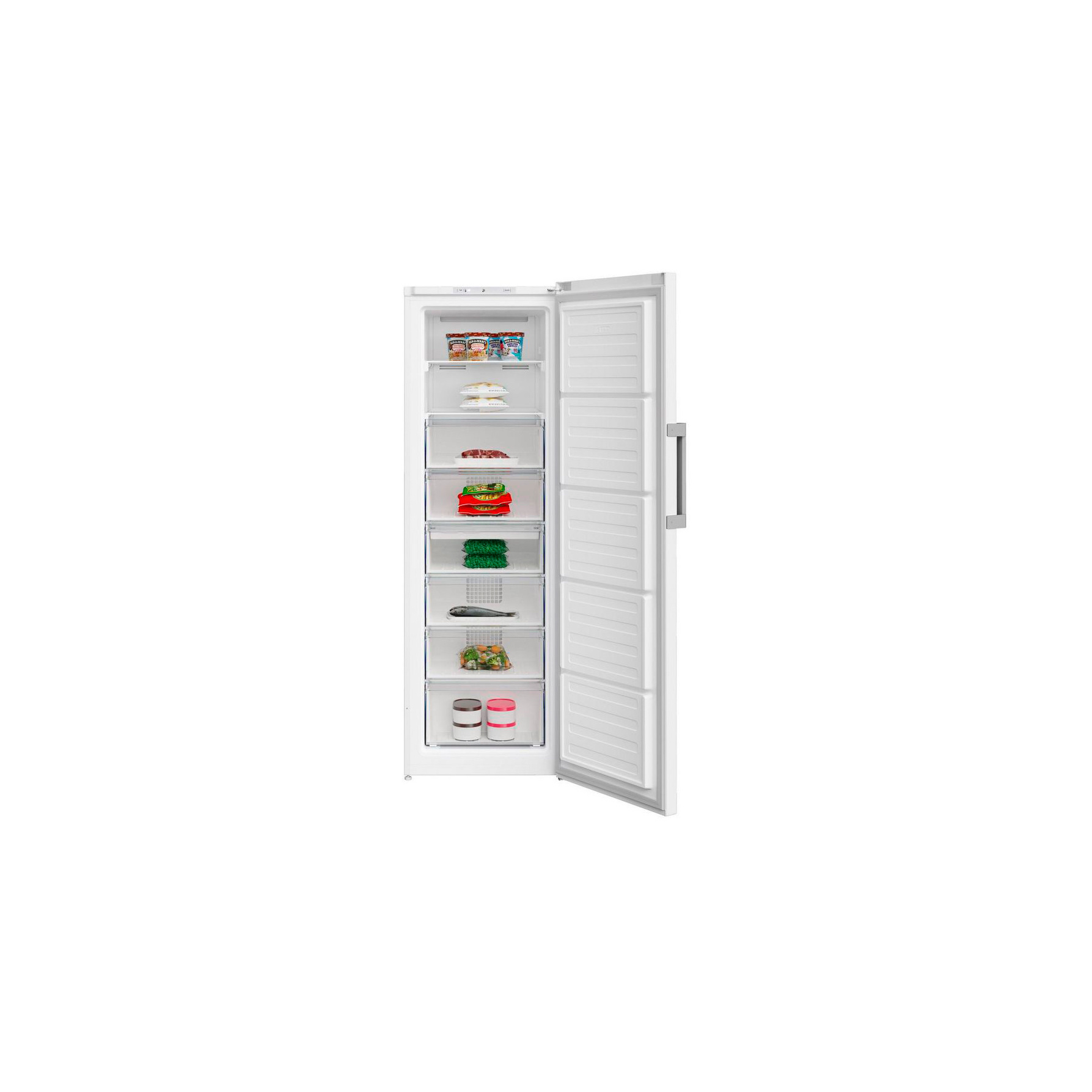 Изображение товара Отдельностоящая морозильная камера Beko 1774663 59.5x185x65 см цвет белый