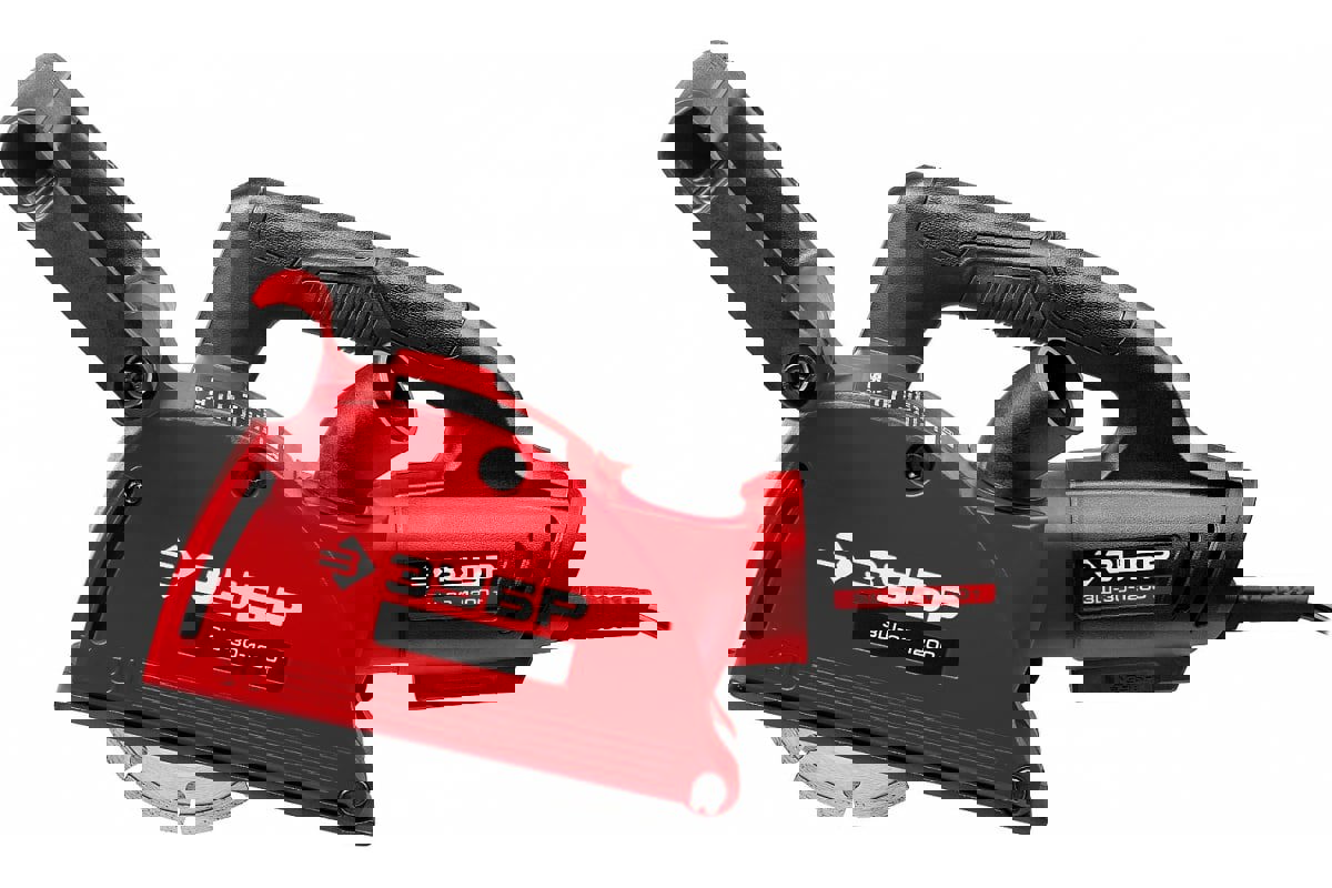 Изображение товара Штроборез сетевой ЗУБР 1200 Вт 125 мм для кирпича и бетона