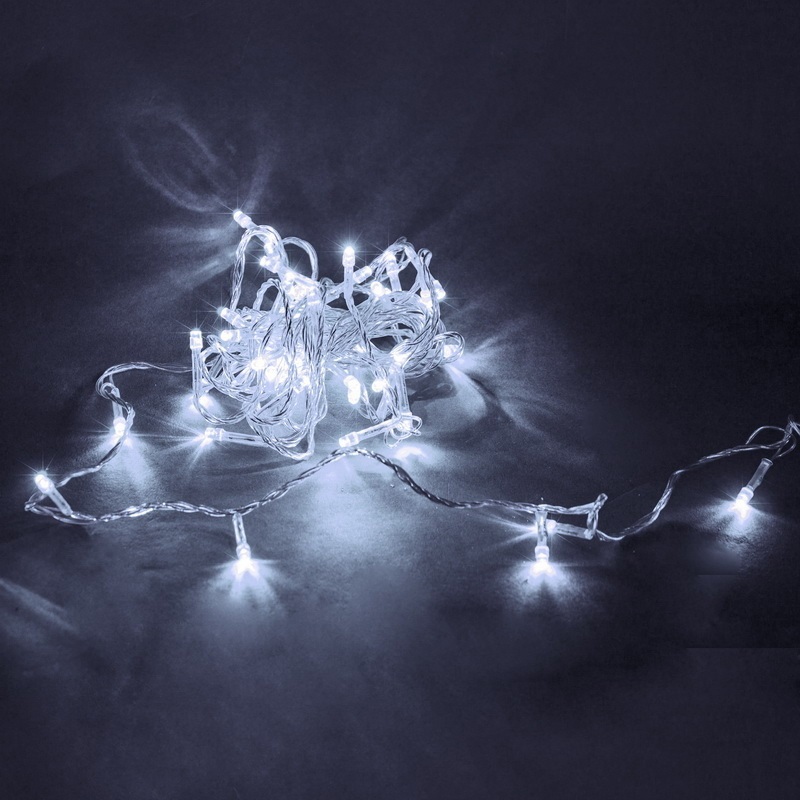 Изображение товара Электрогирлянда комнатная Sneha A-019 LED WT 5м 50 ламп белый нейтральный свет