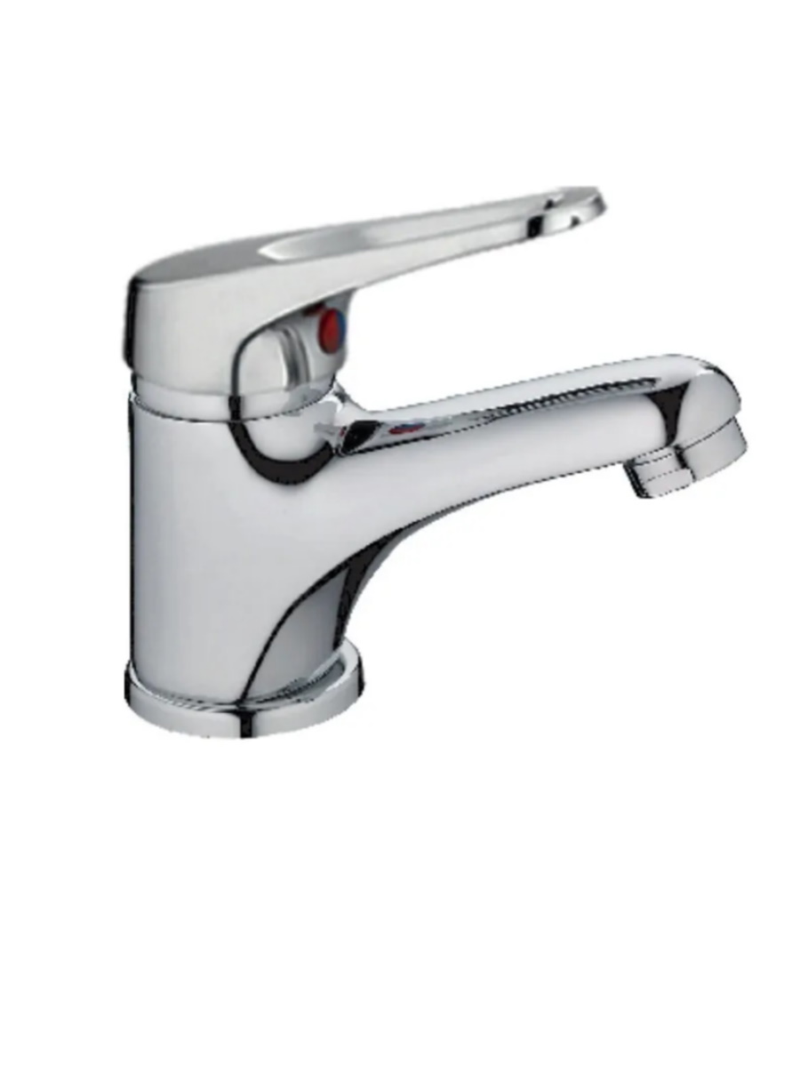 Изображение товара Смеситель для раковины Haiba HB1013 однорычажный цвет серебристый