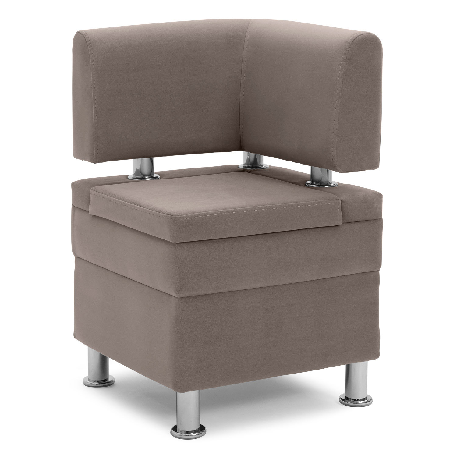 Изображение товара Диван кухонный Норта VIVALDI 5 из велюра 48x77x48 см для дома и офиса