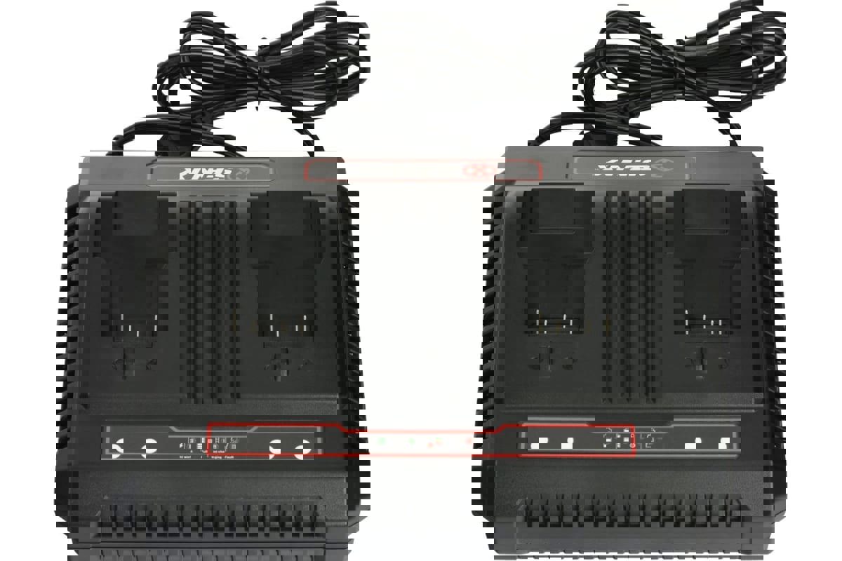 Изображение товара Зарядное устройство SENIX CHDX2-M-EU 20В двухпортовое 2x3 А