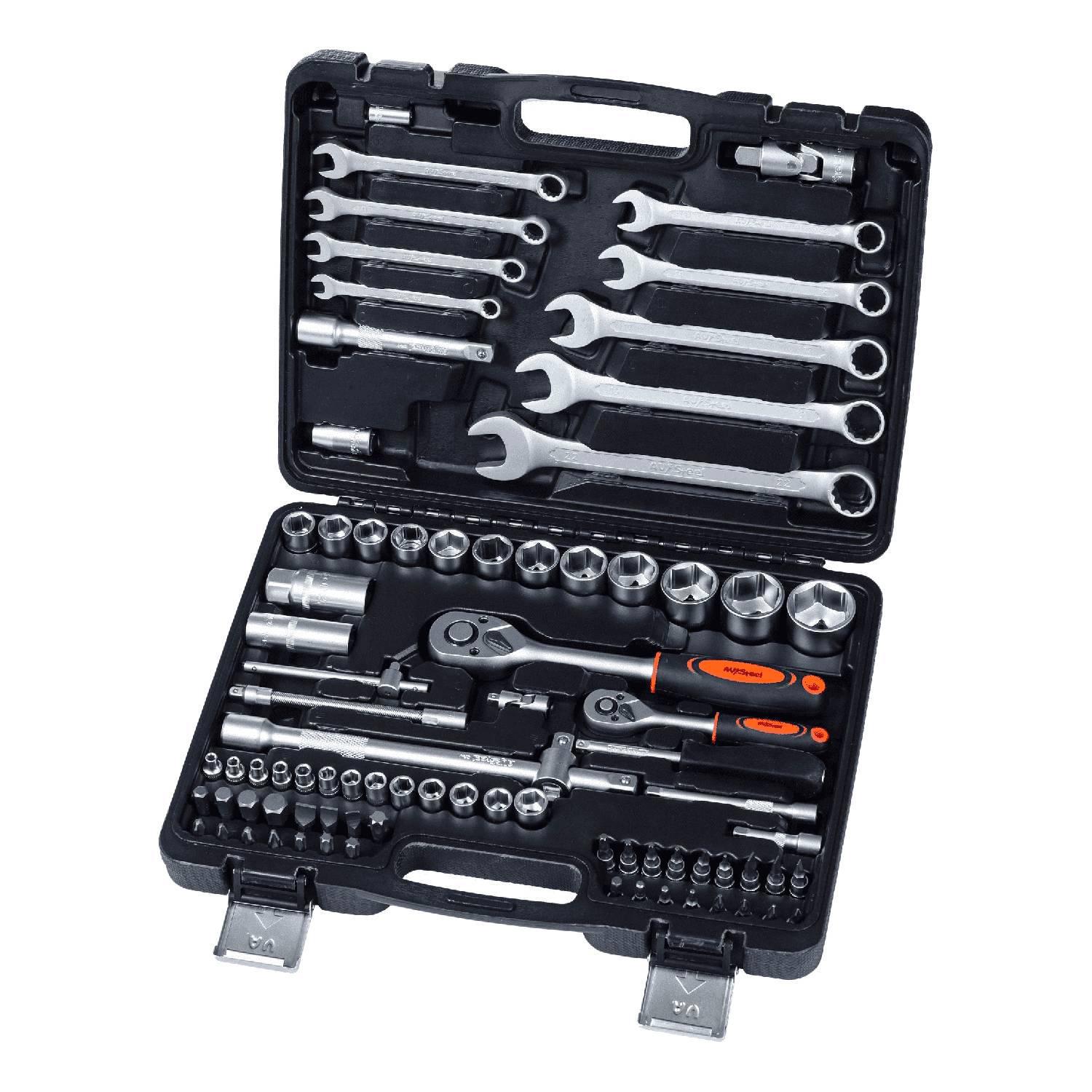 Изображение товара Набор инструментов AV Steel AV-011094 94 предмета с кейсом высокого качества