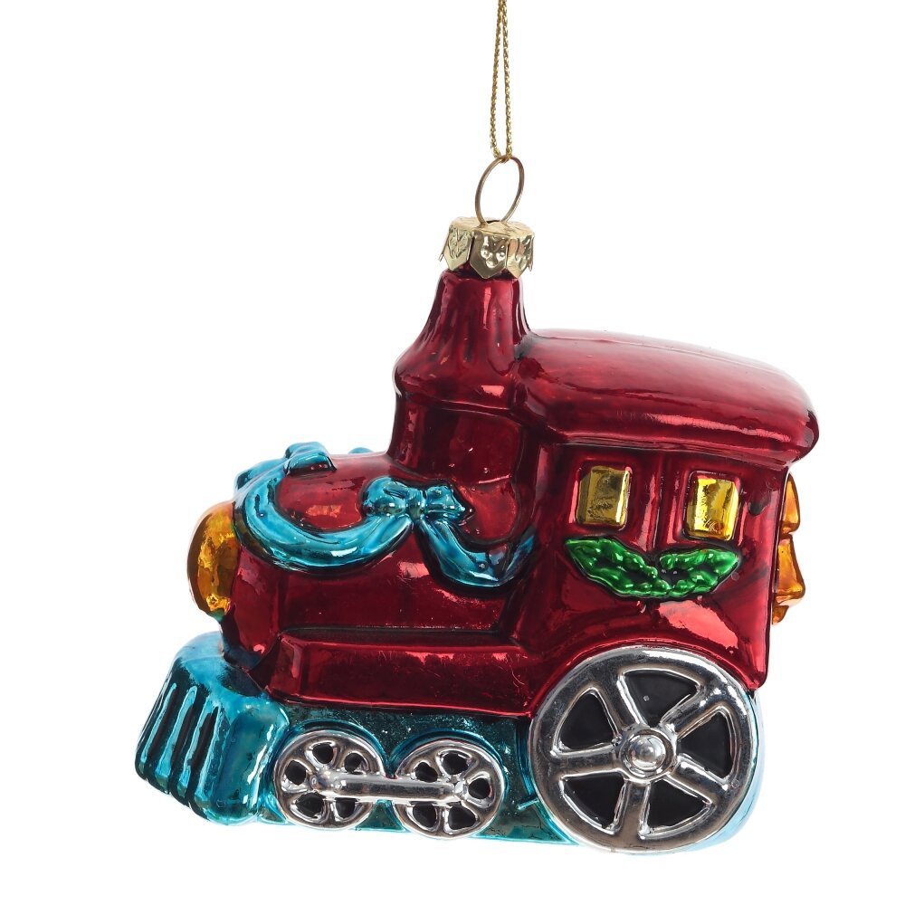 Изображение товара Елочная игрушка 808941 10 см x 5 см красный