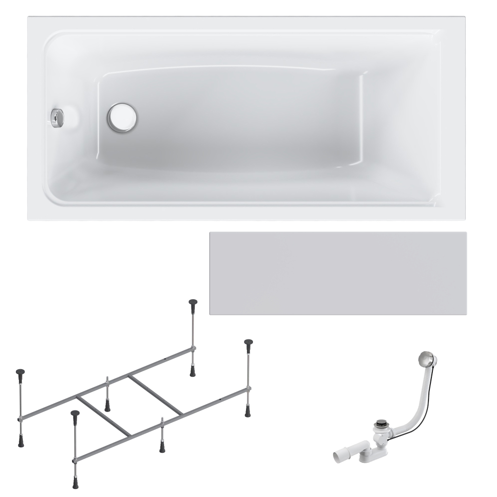 Изображение товара Прямоугольная ванна AM.PM W90A-150-070W-ARPOFl 100% акрил 70x150см