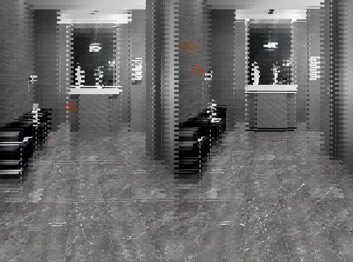 Изображение товара Керамогранит Primavera PR208 60x120 см серый глазурованный для пола и стен