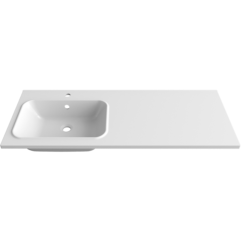 Изображение товара Раковина Paola Bella 1200 L (левая чаша) белая 120 см