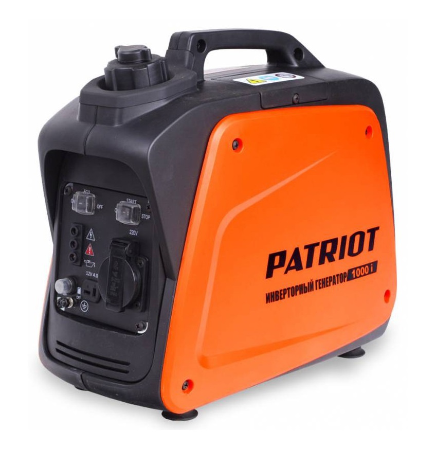 Изображение товара Бензиновый генератор Patriot GP 1000i 8 кВт компактный и надежный