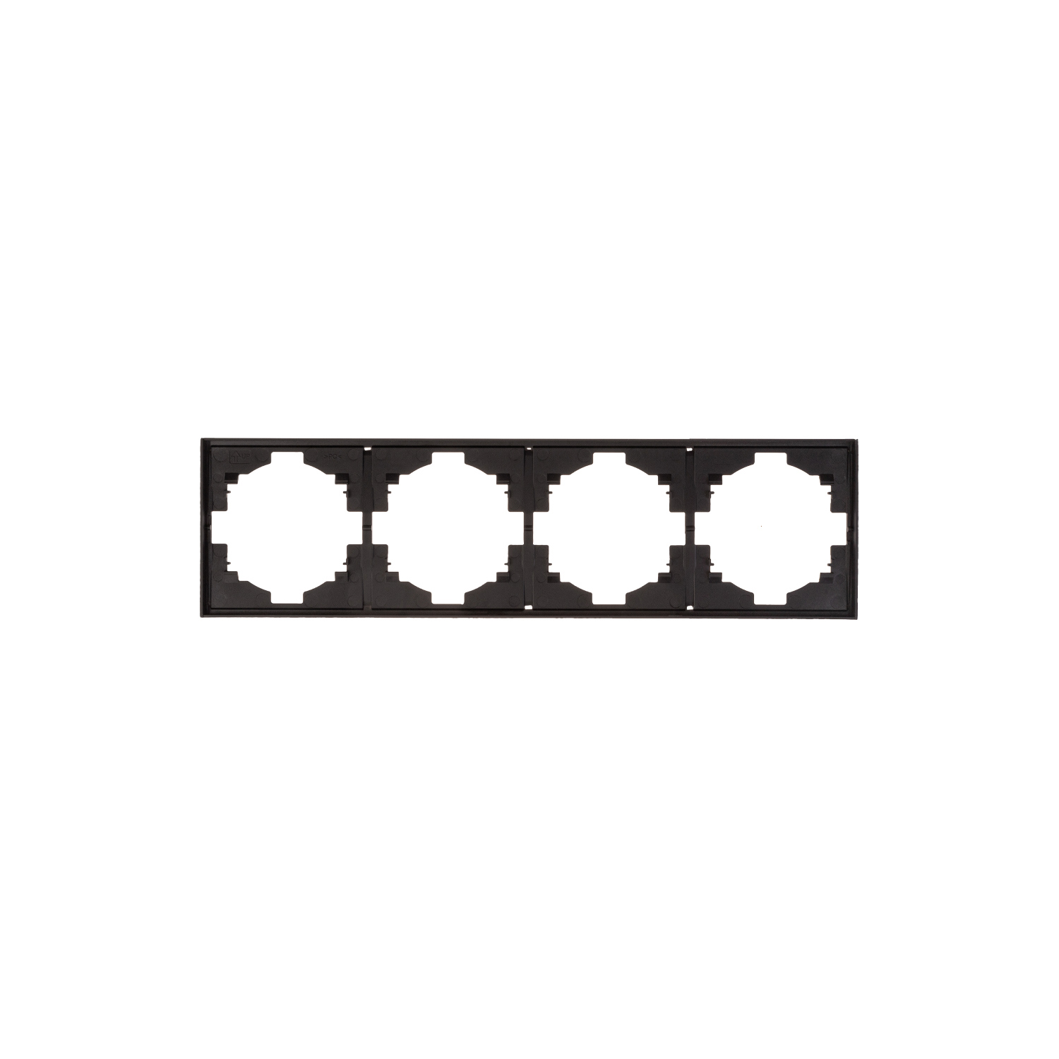 Изображение товара KRANZ Strong 4 поста Антрацит рамка для розеток и выключателей