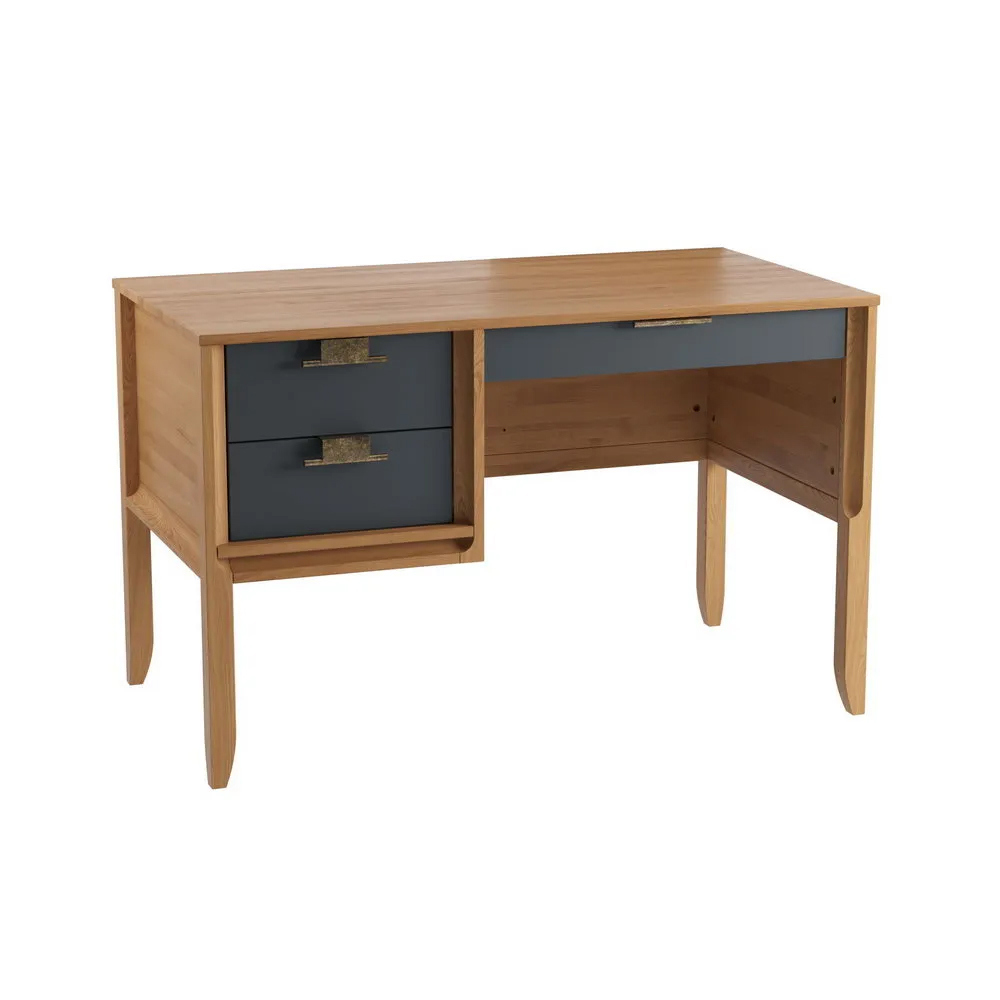 Изображение товара Стол из сосны серия Бридж 1200x650x760 мм для квартиры с ящиками и натуральным материалом