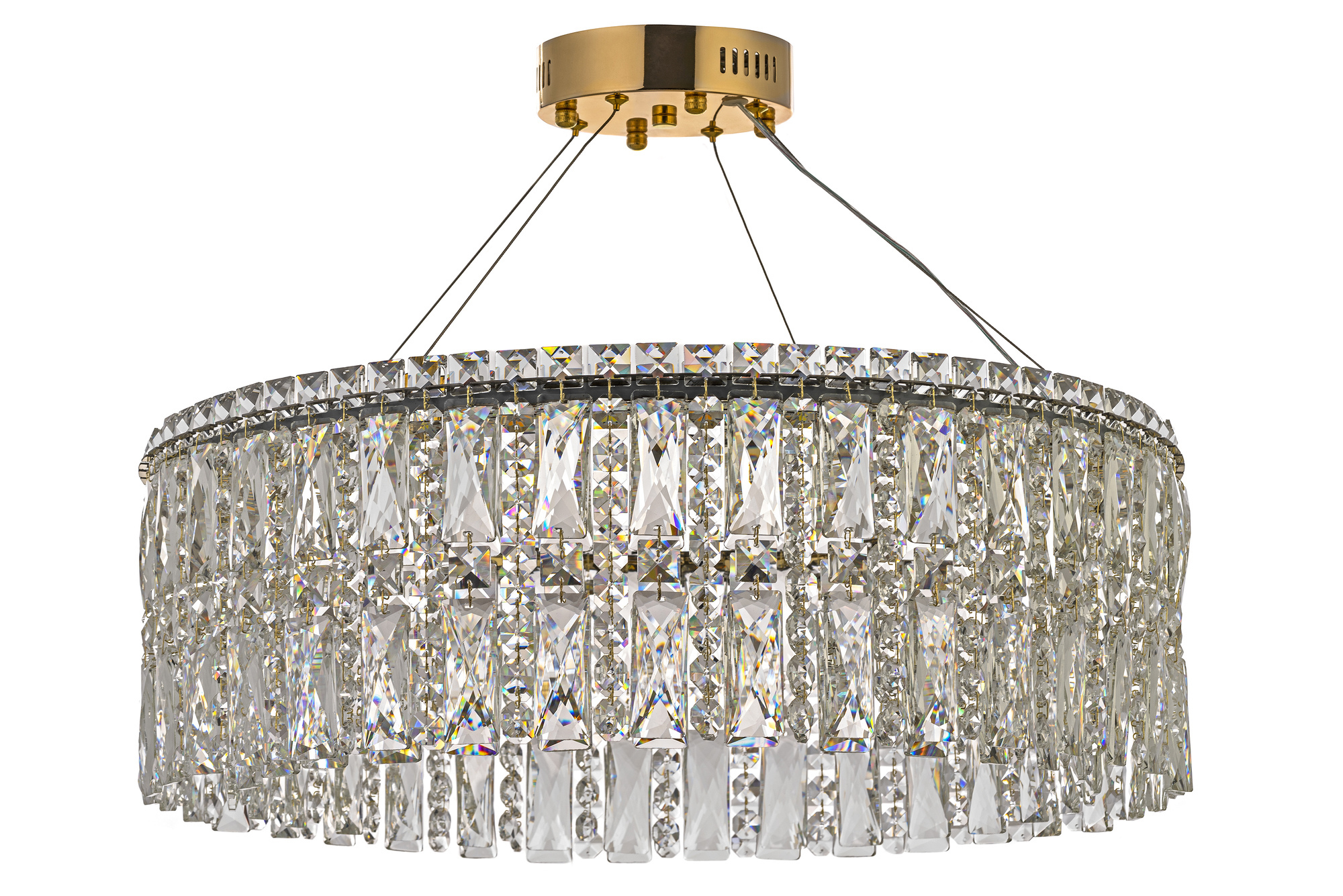 Изображение товара Люстра подвесная Arti Lampadari Ovindoli gold 1.5.60.100 g для натяжных потолков