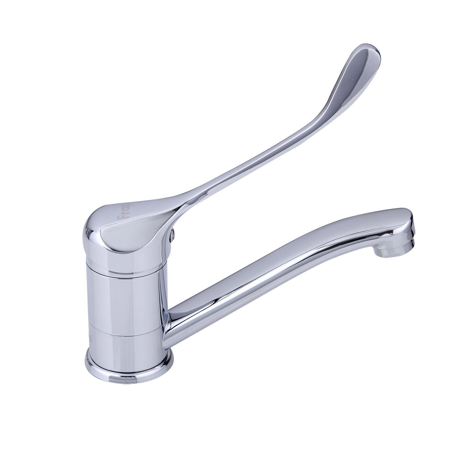 Изображение товара Смеситель для кухни Frap F4554-2 латунь цвет сталь