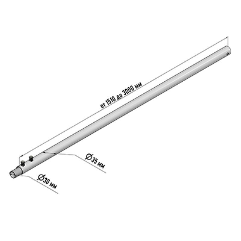 Изображение товара Кронштейн для крепления телевизора Rexant 3.8x3.8 см серый надежное крепление