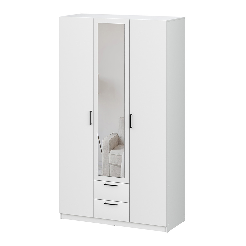 Изображение товара Шкаф Sv-мебель Бали 120.1x209.2x104 см ЛДСП цвет белый