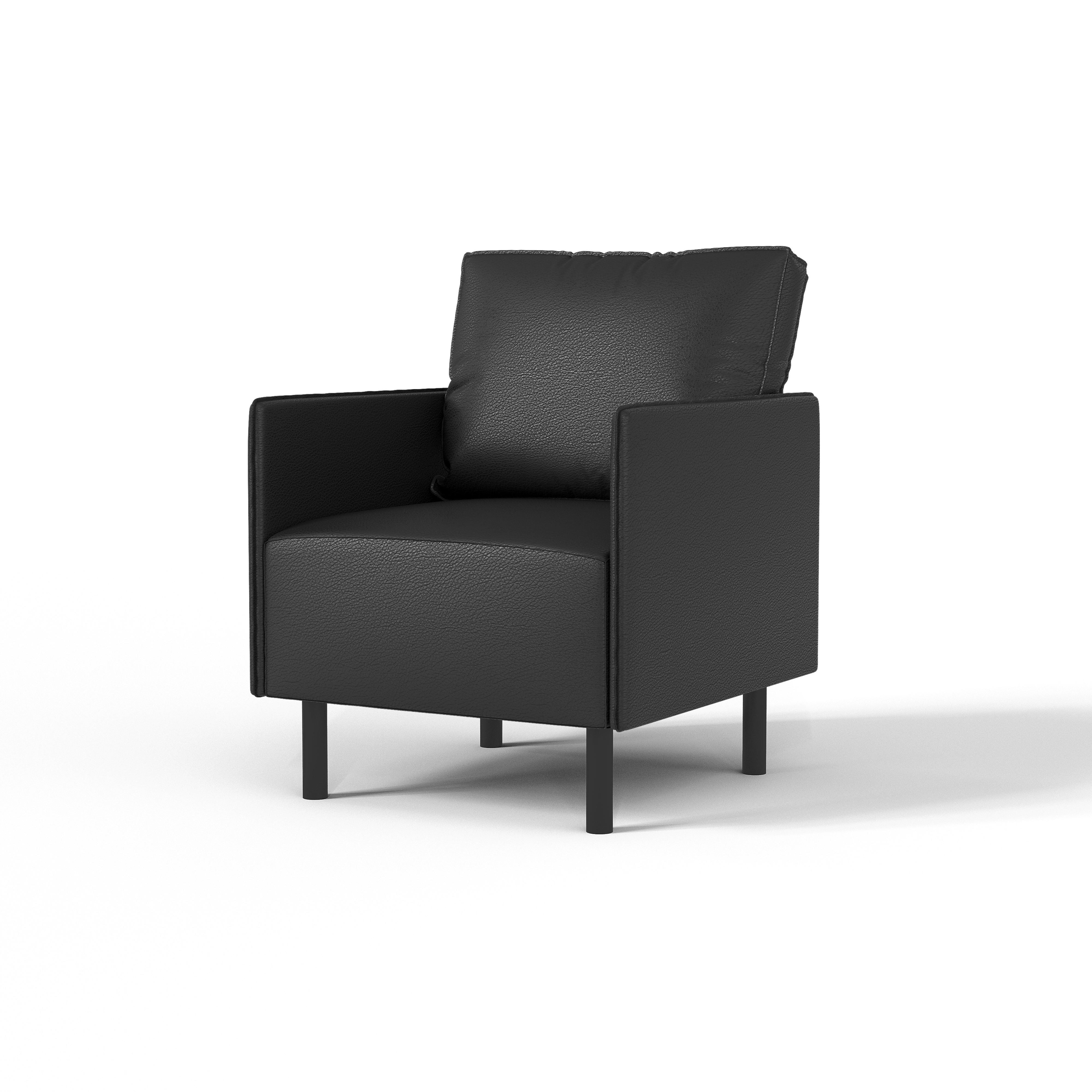 Изображение товара Кресло Salon tron Орион 63x82x66 см искусственная кожа цвет черный