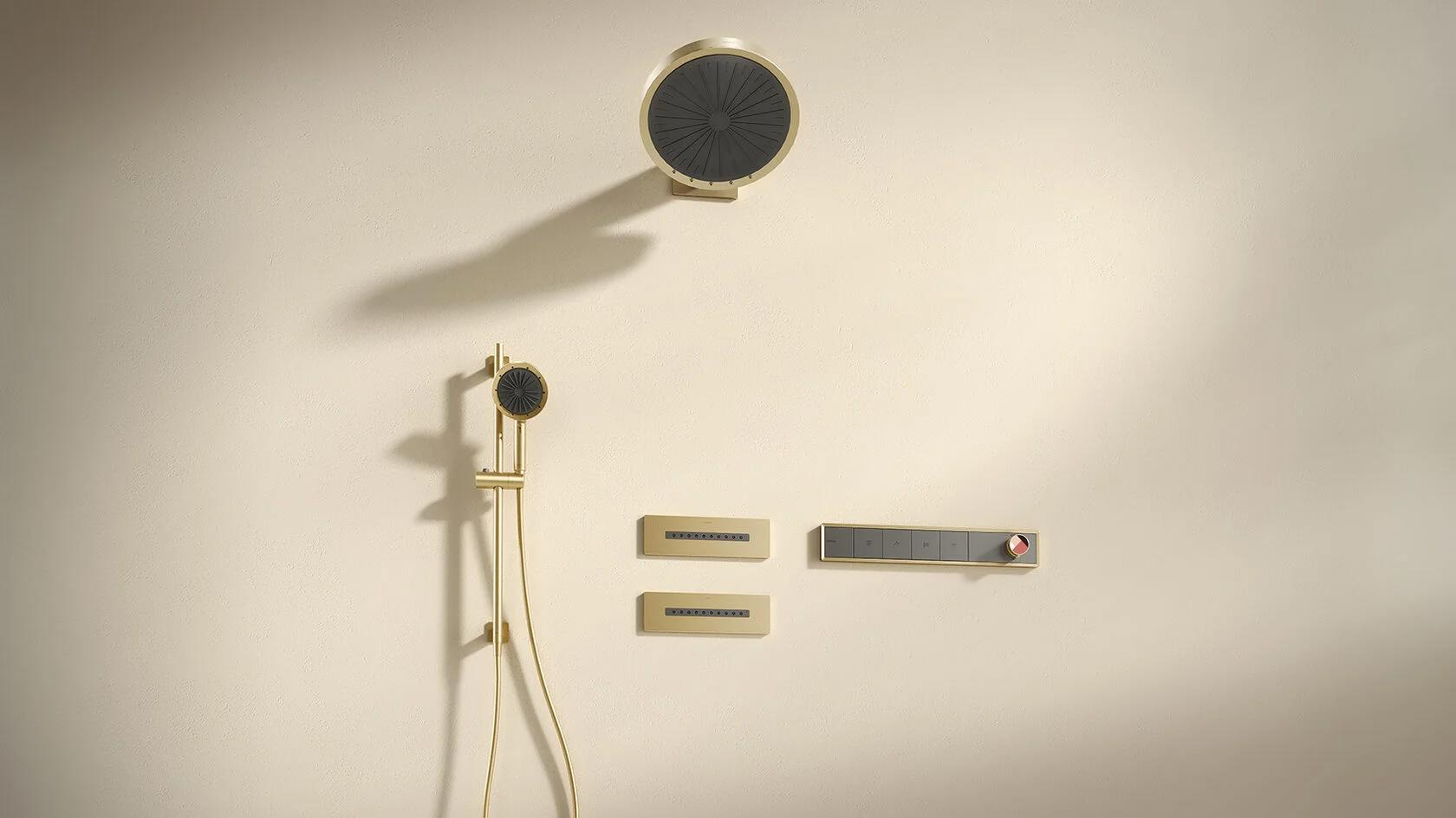 Изображение товара Душевая система скрытого монтажа ARROW ARQ14H889CG золото