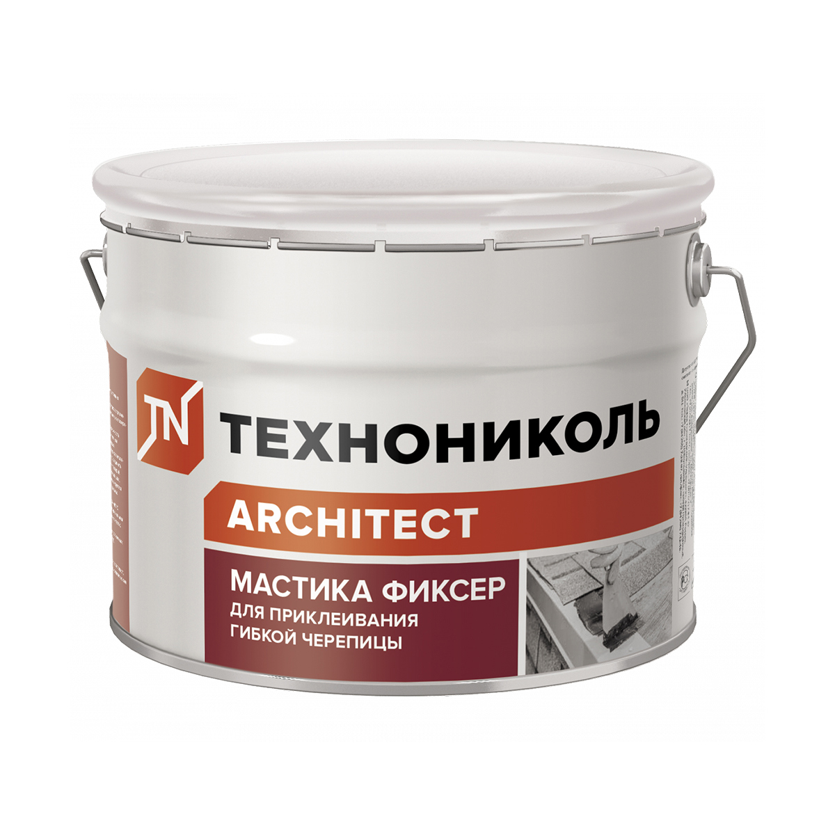 Изображение товара Мастика для гибкой черепицы Технониколь 3.6кг Изображение товара Мастика для гибкой черепицы Технониколь 3.6кг