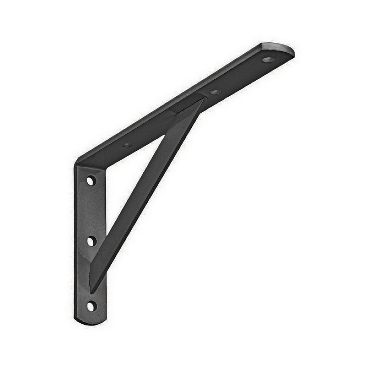 Изображение товара Кронштейн с усилителем ALDEGHI LUIGI 4 шт. для нагрузок до 125 кг Черный