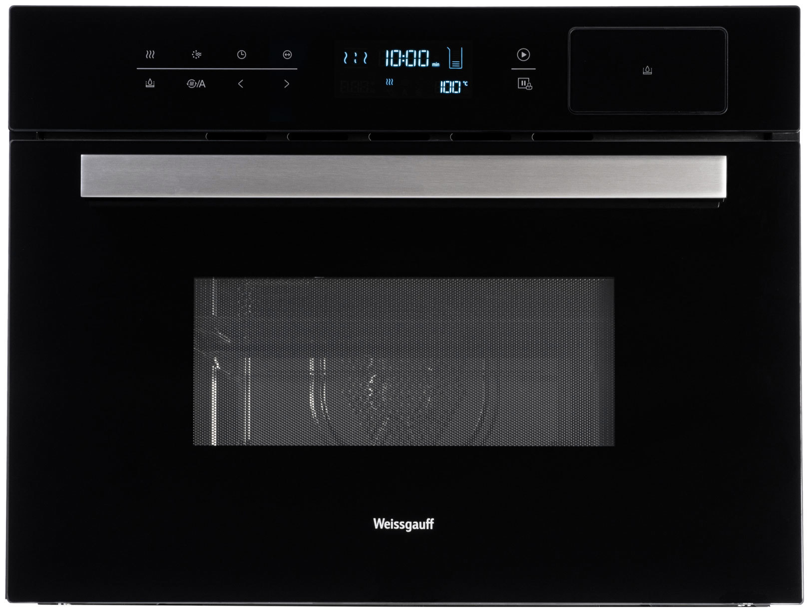 Изображение товара Встраиваемый духовой шкаф Weissgauff Oems 459 Pdb 59.50x45.40x52.50 см цвет черный