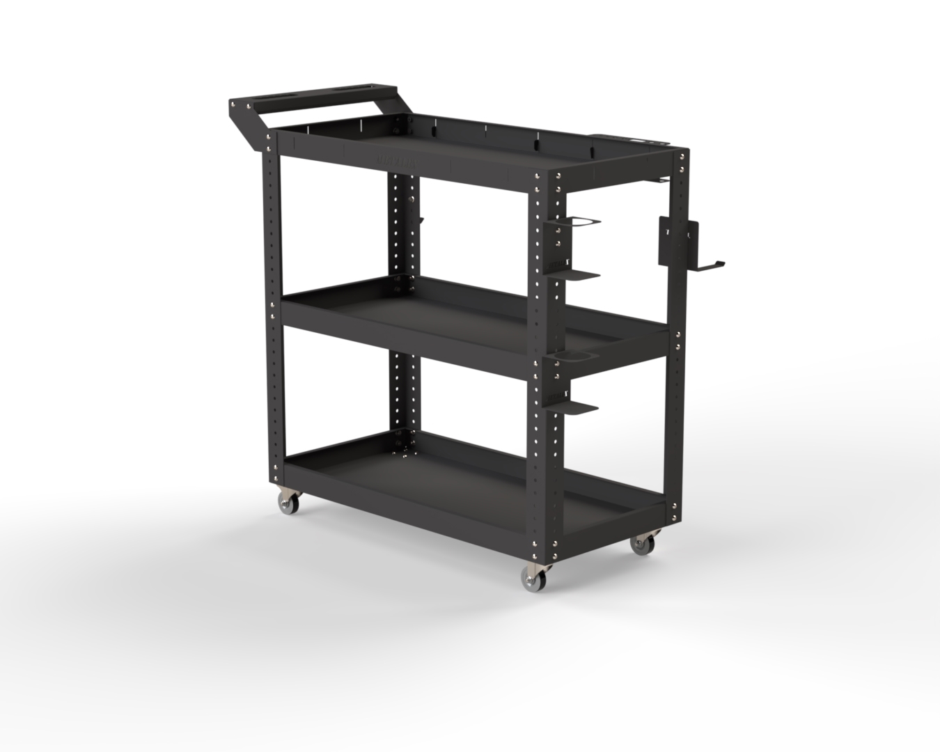 Изображение товара Тележка инструментальная Metalex Тип 2 700x400x800 мм с регулировкой полок