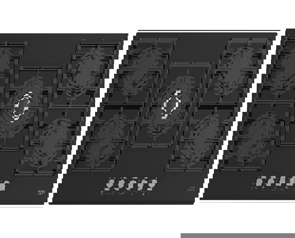 Изображение товара Газовая варочная панель Korting HGG 9835 CTN 86 см 5 конфорок черный