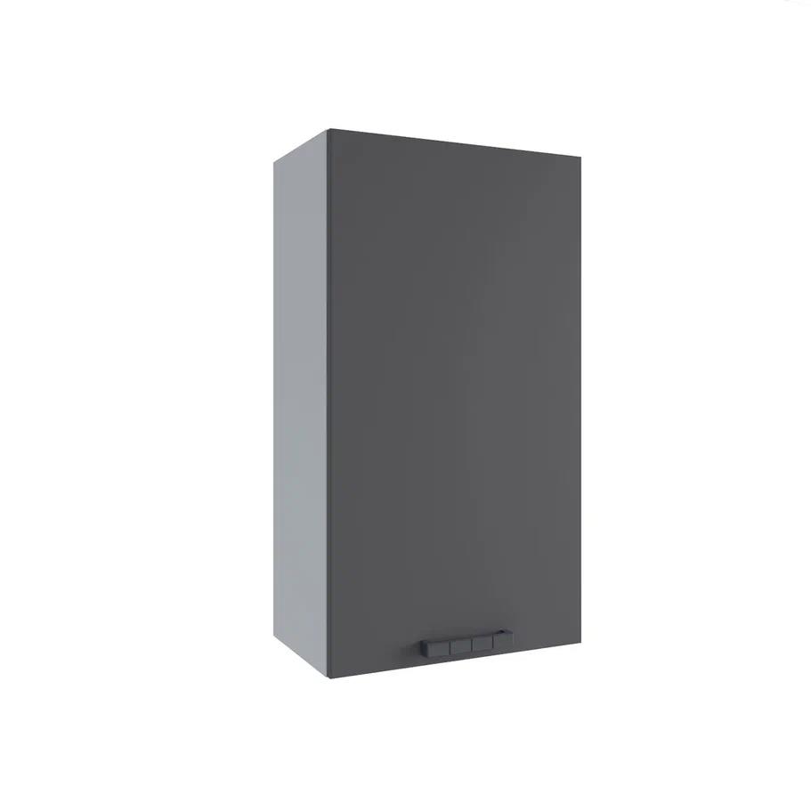 Изображение товара Кухонный навесной шкаф Nova 50x70x30см из ЛДСП серый графит