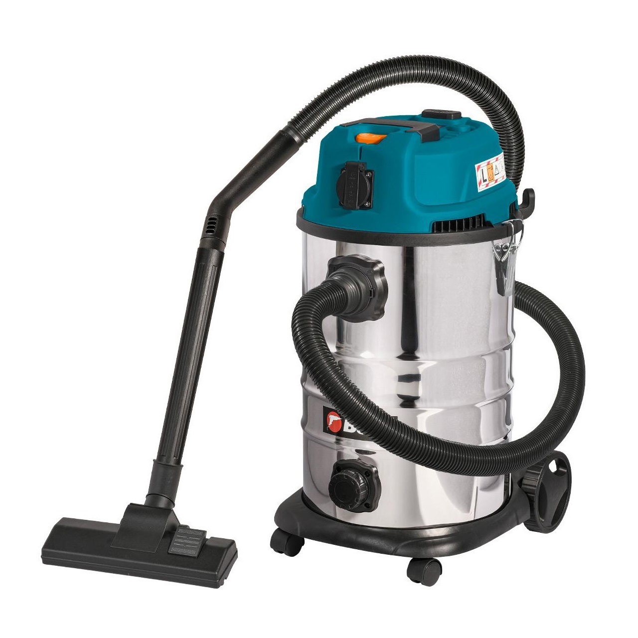 Изображение товара Пылесос строительный BORT BSS-1630-STORM 1600 Вт, 30 л влажная сухая уборка