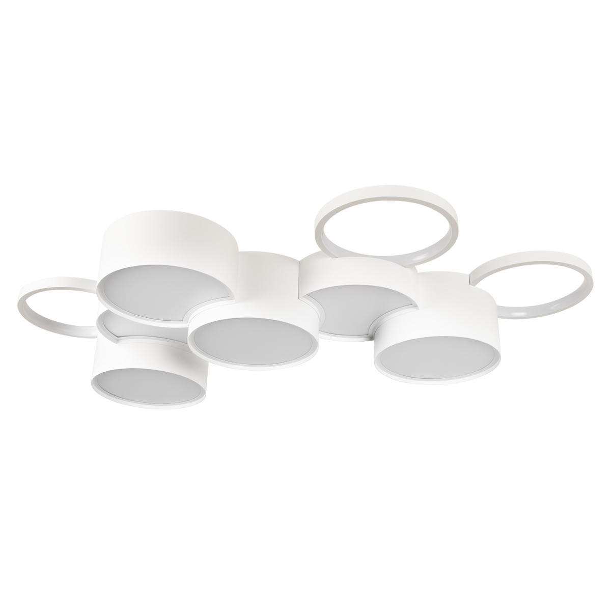 Изображение товара Люстра потолочная светодиодная Loft It Pin 10317-9 white 18 м² теплая белый свет цена