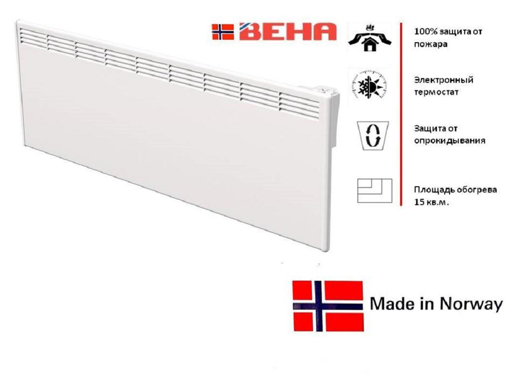Изображение товара Электрический конвектор Beha P 15 210424 с электронным термостатом 1500 Вт