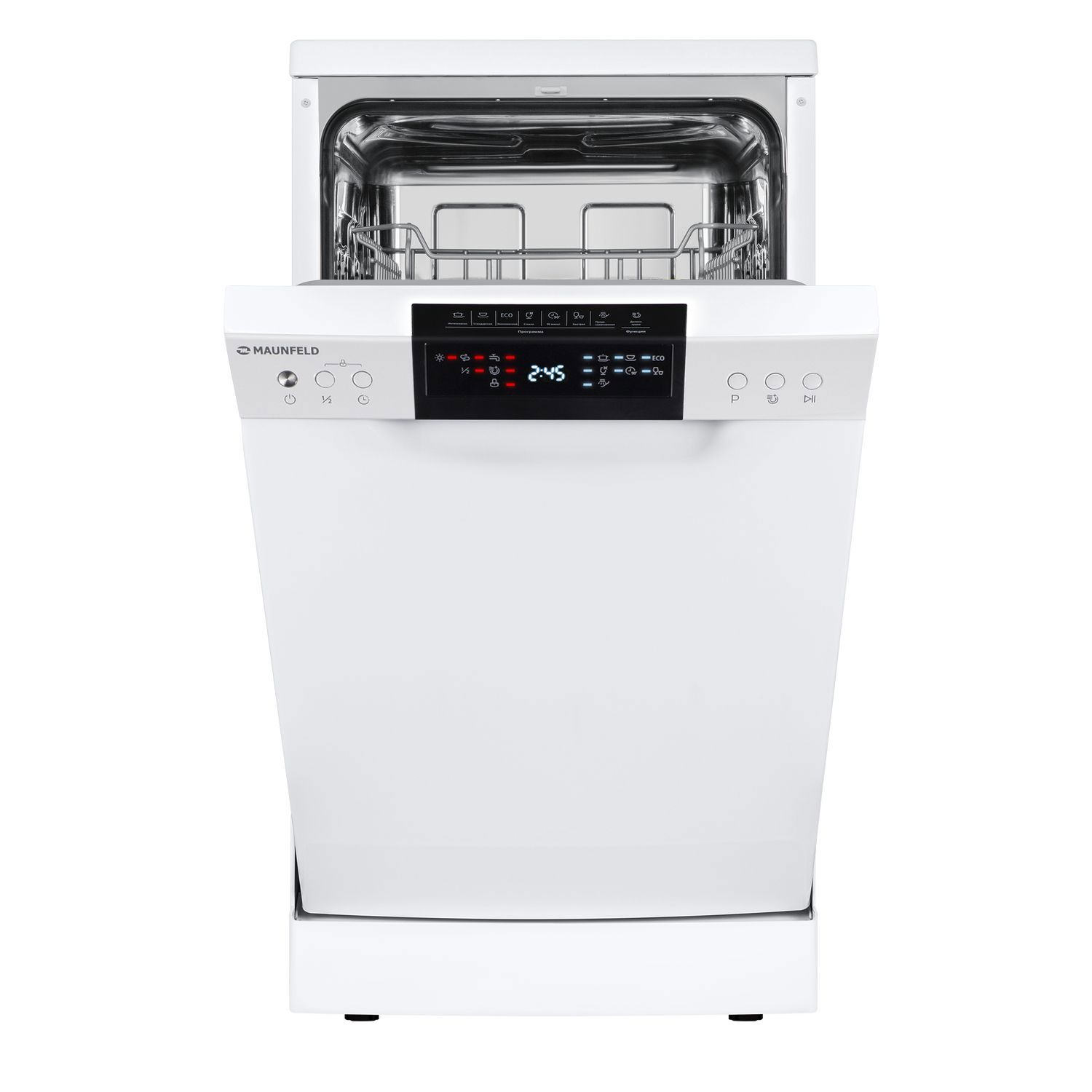 Изображение товара Отдельностоящая посудомоечная машина Maunfeld MWF45220W 45 см 7 программ цвет белый