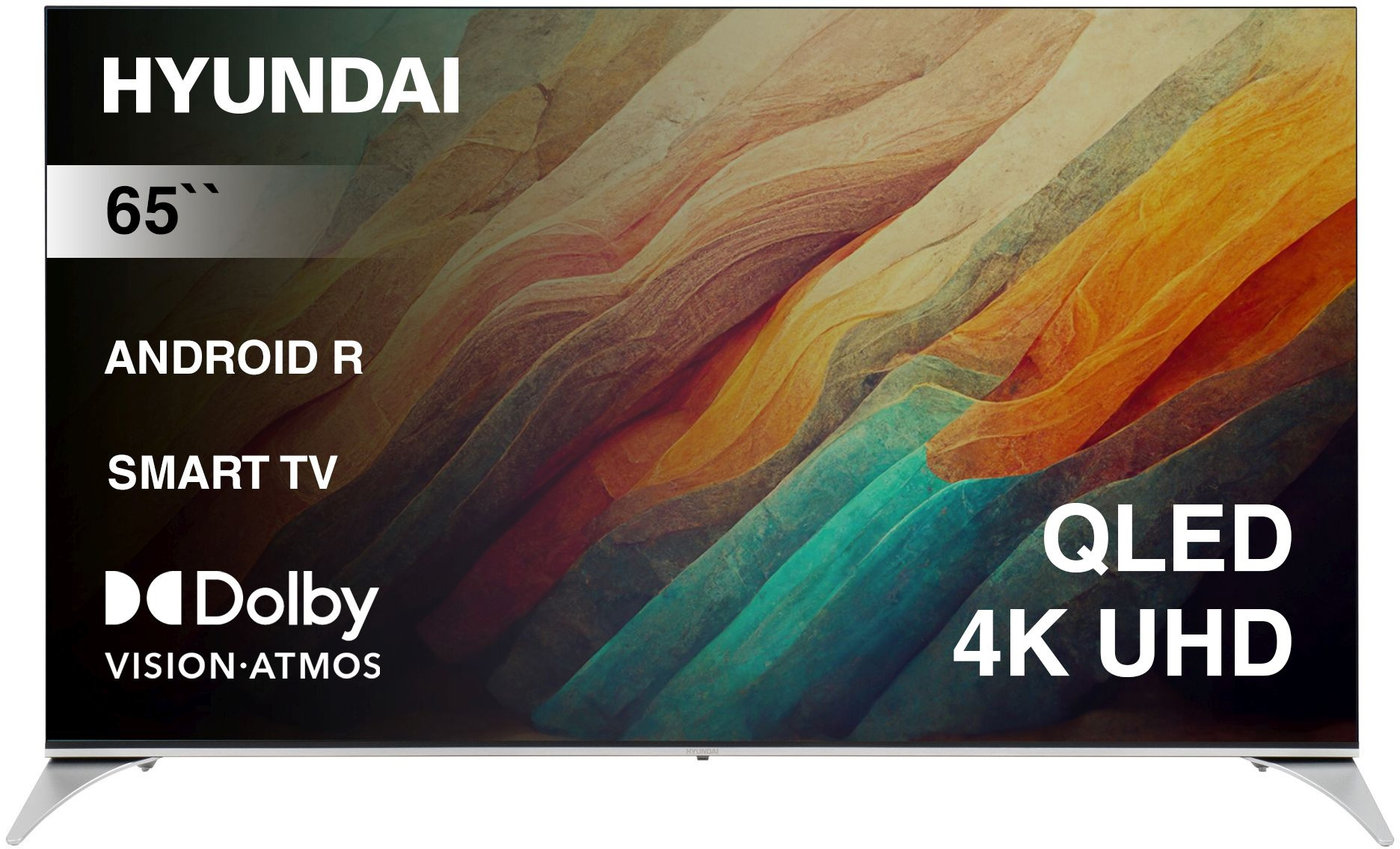 Изображение товара Телевизор Hyundai H-LED75QBU7500 4K Ultra HD Smart TV 75" 190 см цвет черный