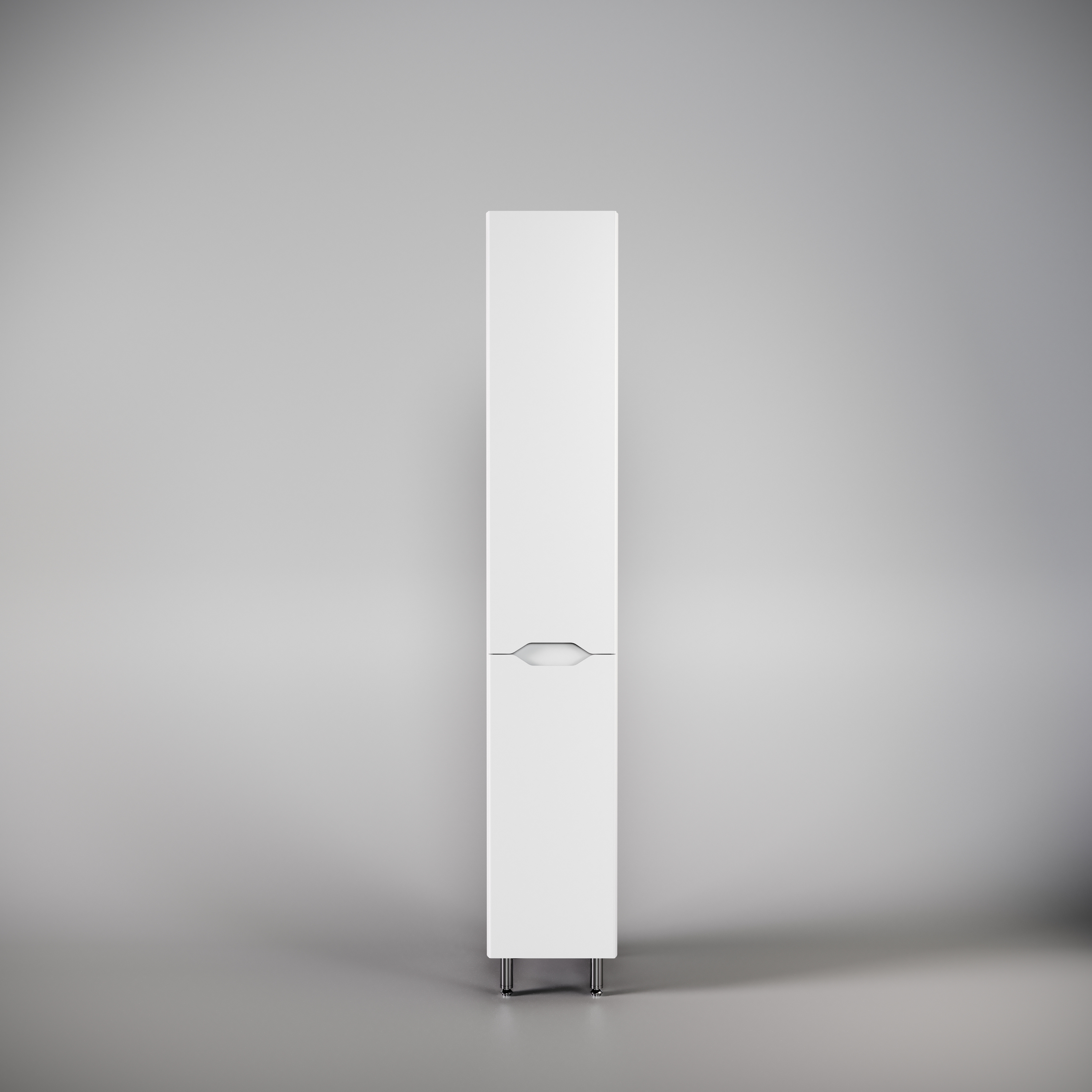 Изображение товара Пенал Style Line Марелла Plus СС-00002421 белый матовый с корзиной