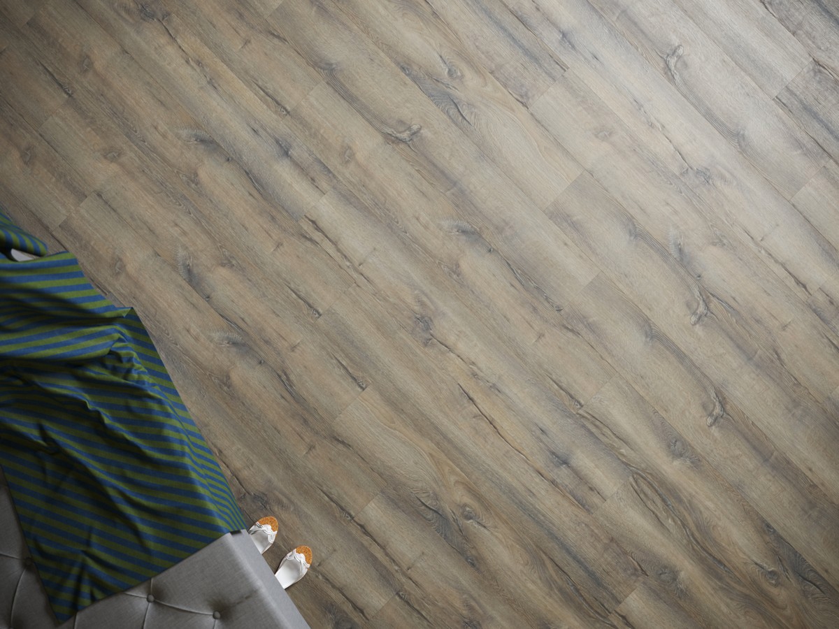 Изображение товара LVT Плитка Fine Floor FF-RICH Дуб Девон 42 класс влагостойкая для пола 3.62 м²