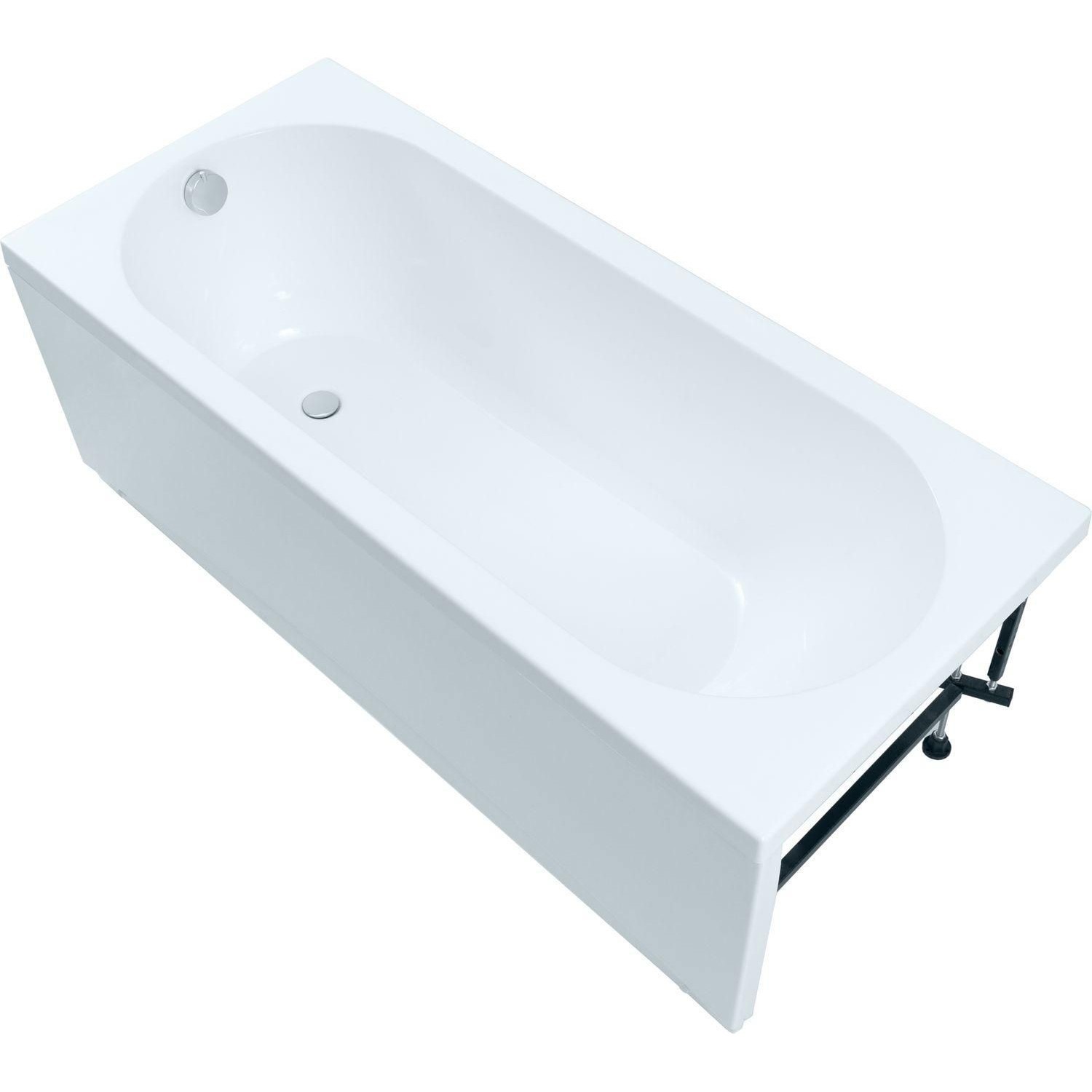 Изображение товара Ванна акриловая Aquanet Lotos 170x75 Комплект 4 в 1: Ванна, каркас, фронтальная и боковая панели