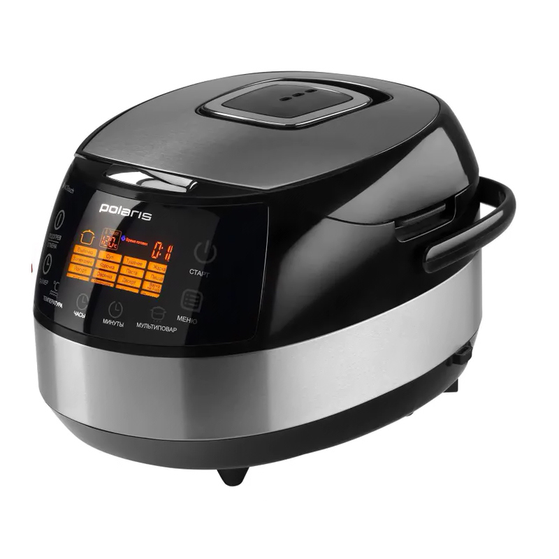 Изображение товара Мультиварка Polaris Pmc 0517ad 5 л 16 программ цвет серебристый, черный